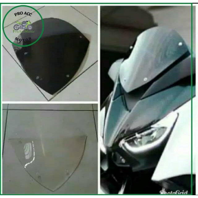 Visor Whinshield winsil Yamaha Xmax model pendek Murah
