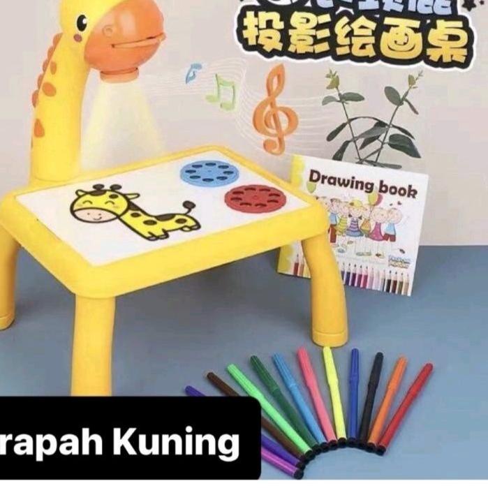 

⚡️Promo Hari Ini⚡️ Meja belajar anak proyektor edukasi anak jerapah besar !!