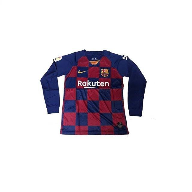 JERSEY BOLA GRADEORI BARCELONA HOME LS / LENGAN PANJANG 2019-2020