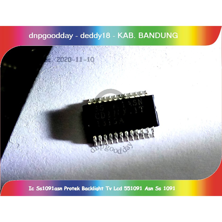 Ic Ss1091asn Protek Backlight Tv Lcd 551091 Asn Ss 1091
