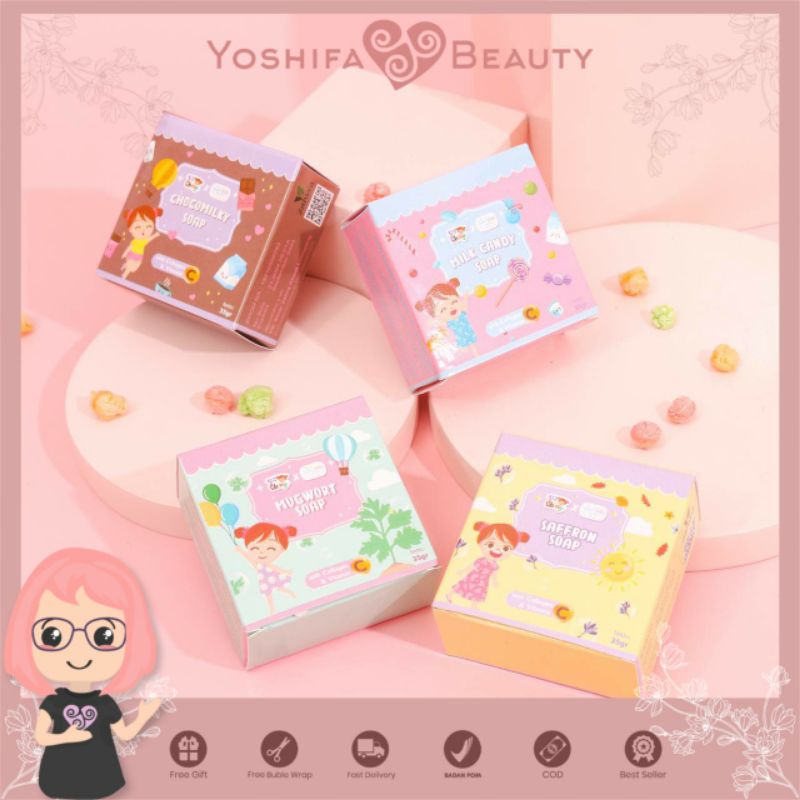 Sabun Chingu x Yeppu Yeppu by Kiyowo Brightening Collagen Soap Fullsize 35 Gram