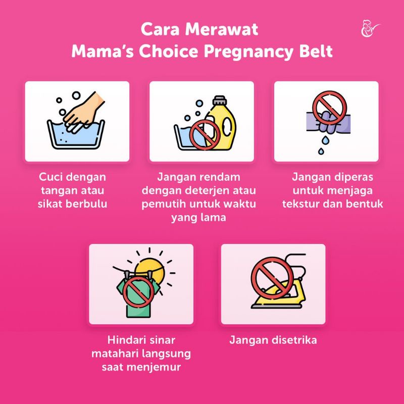 Mama's Choice Pregnancy Belt | Korset Hamil | Sabuk Penyangga Kehamilan