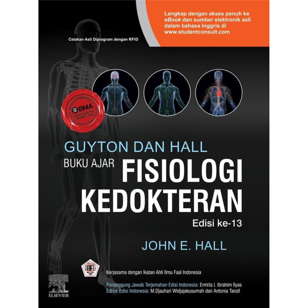 BUKU AJAR FISIOLOGI KEDOKTERAN (GUYTON DAN HALL) ED 13 [HC]