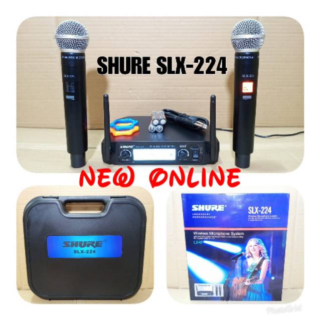 Mic wireless SHURE SLX 224