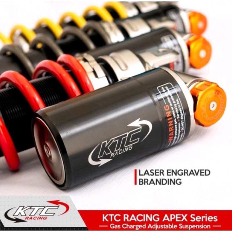 Shockbreaker KTC Racing Tipe Apex Series Tabung Bawah Adjustable Vario 125 Vario 150 Scoopy Beat