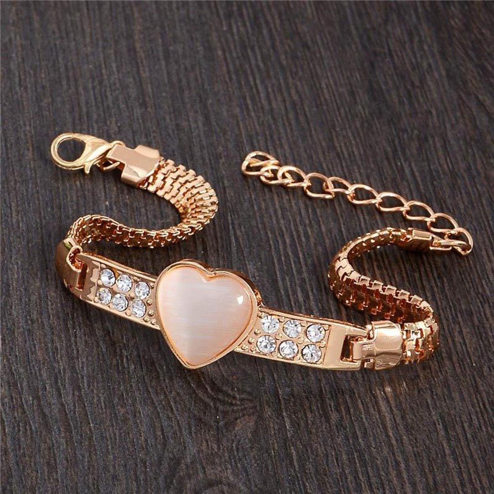 Needway Bangle 18k Natural Bracelets Gelang Emas Isi Kristal Wanita