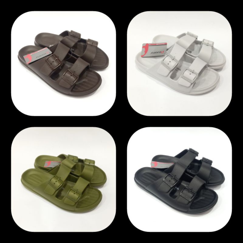 sandal selop ban 2 gasper pria luofu E.6194