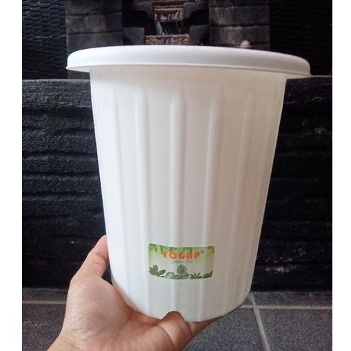 Pot Yogap 15/Pot Bunga Tinggi Yogap 15