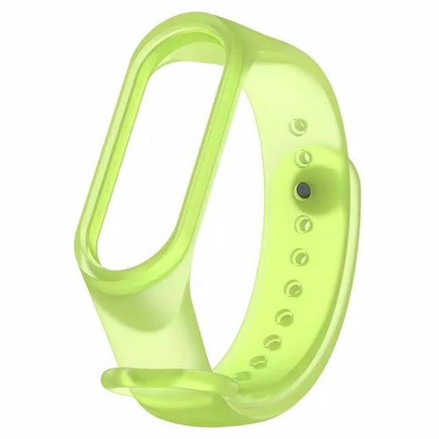 Watch Band Bracelet Strap Xiaomi Mi Band 3 Rubber silikon Transparan