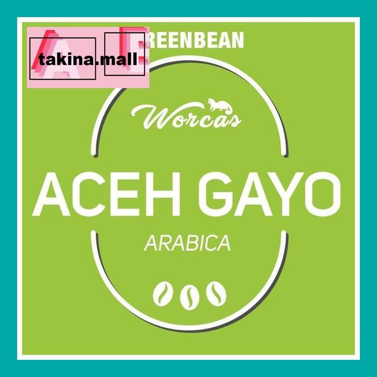 

Koptakk0 Aceh Gayo Arabica Green Bean 1Kg (Biji Kopi Mentah) Tak05Sc
