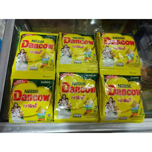 Susu Nestle Dancow Instant Fortigro 27gr [RENCENG]