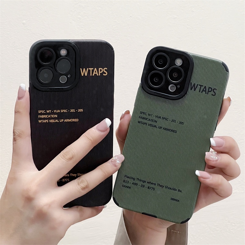 Soft case Silikon Tekstur Kulit Tulisan Untuk iphone 11 pro max 12 13 pro max X Xs max XR 7 8 plus se2020