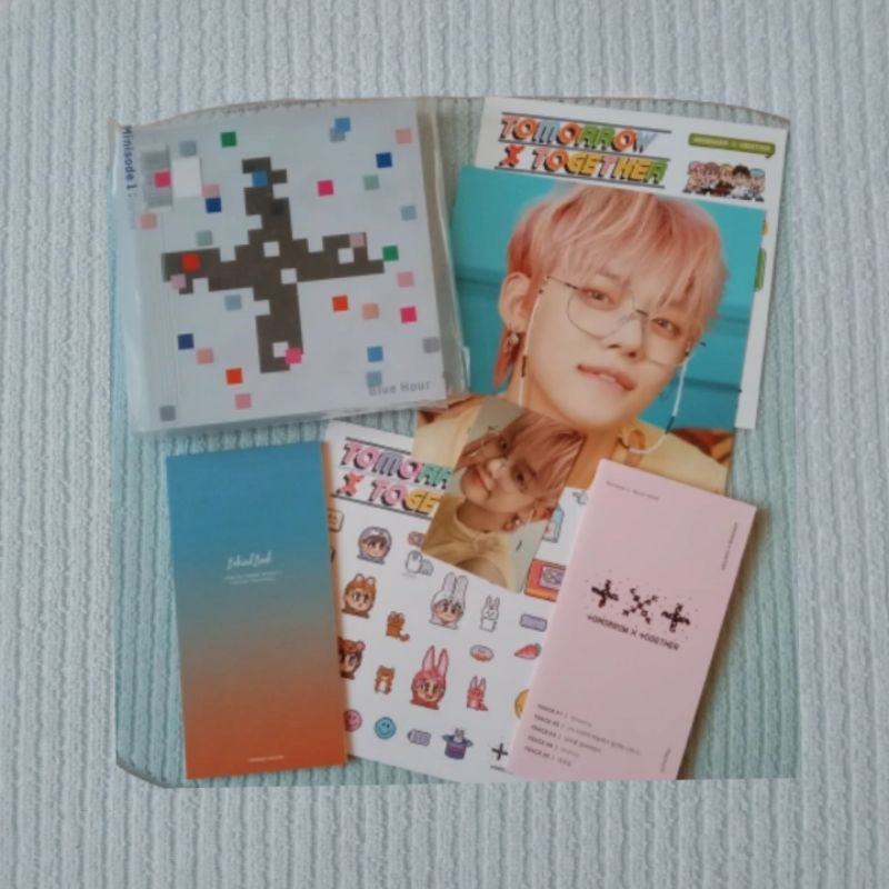 ALBUM TXT MINISODE 1 : BLUE HOUR, PHOTOCARD POSTCARD YEONJUN SET