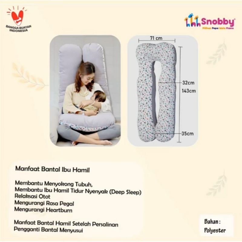 SNOBBY BANTAL IBU HAMIL DAN MENYUSUI FLAMINGO SERIES