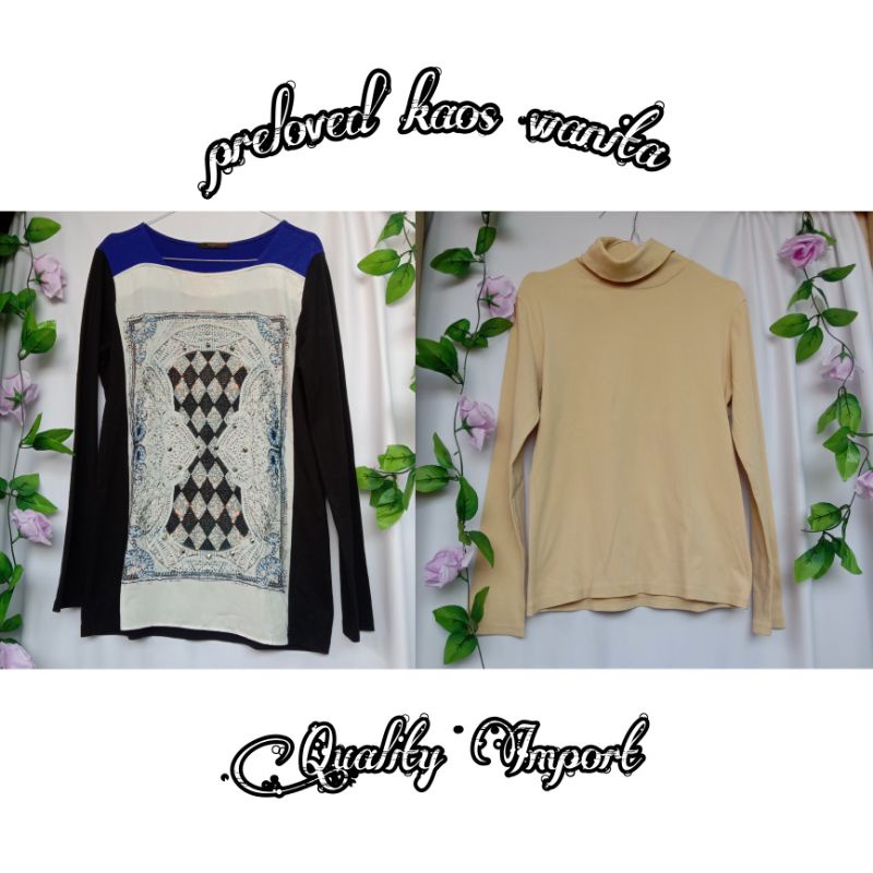 preloved kaos wanita | kaos murah serba 5000 aja | bebas pilih