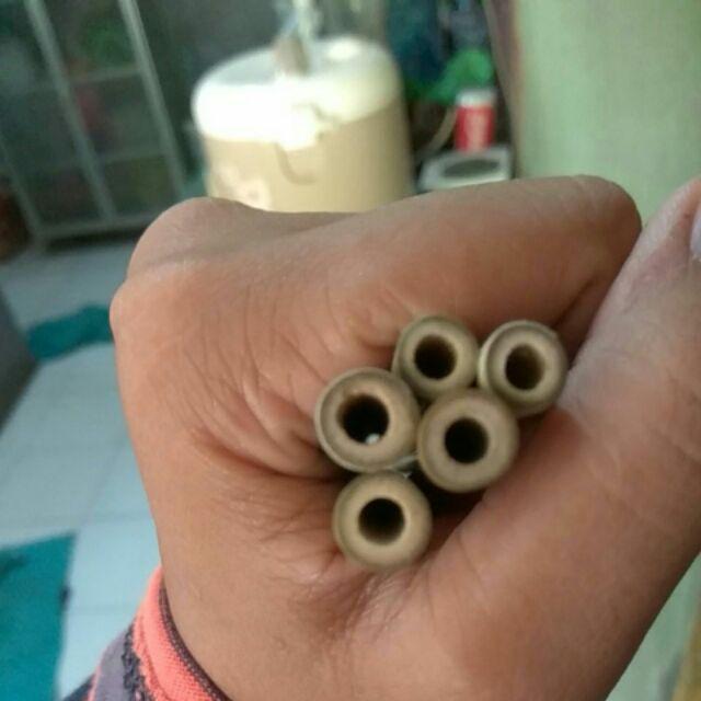 Bali Flash Sale Bamboo Straw Sikat Pembersih Sedotan Metal Stainless Logam Bambu Straw Botol Brush