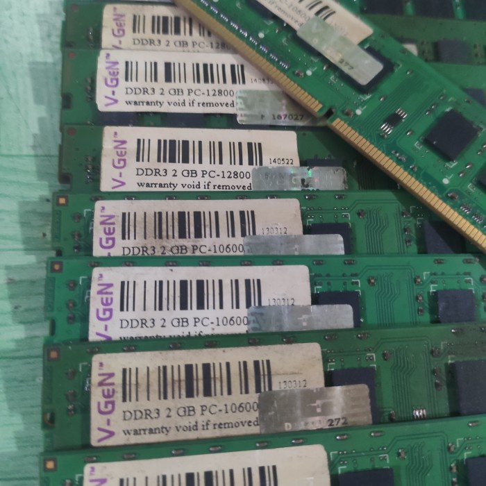 Ram Pc 2gb ddr3 special vgen pc 10600 12800