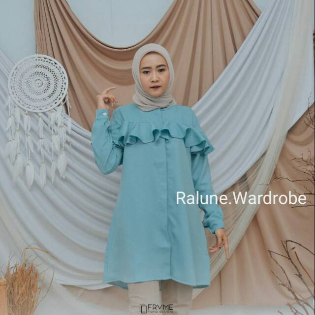 Yameena Tunik Baby Blue