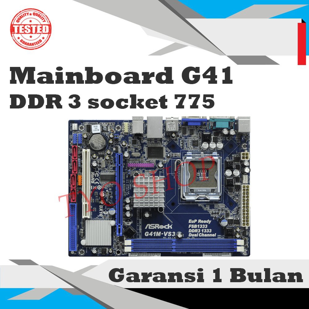 Mainboard LGA 775 G41 DDR 3