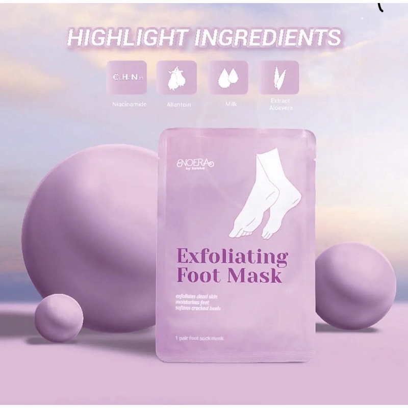 Noera Exfoliating foot mask