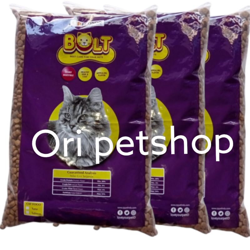 Bolt Cat Food 800gr Makanan Kucing Dewasa