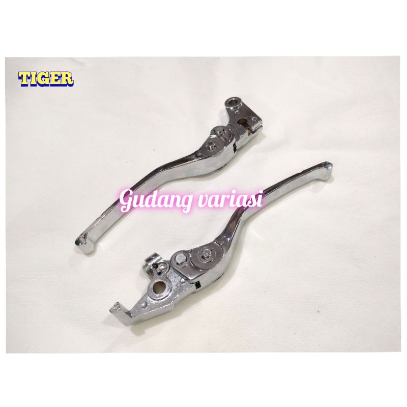 HANDLE REM CROME CHROME STELAN BULAT TIGER MEGA PRO CBR 150 R CB 150