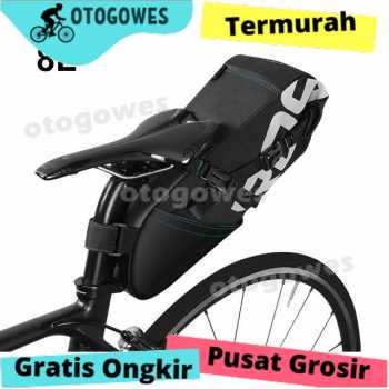 Tas Sadel Sepeda Anti Air Gunung Lipat Polygon 131414A Roswheel