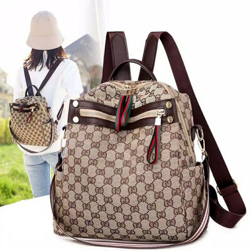 Tas Ransel Anak Sekolah Remaja Perempuan SD/SMP/SMA Kekinian Tas Multyfungsi Tahan Air Tas Perjalana