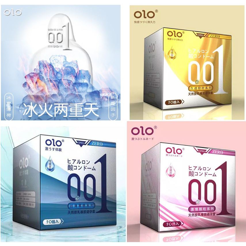 (NCS) OLO Kondom Super Tipis 0,01 Ultra Thin Condom 0.01