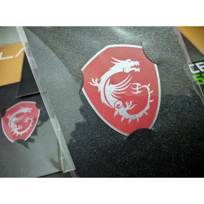 Stiker / Logo / Emblem Msi Gaming Ori