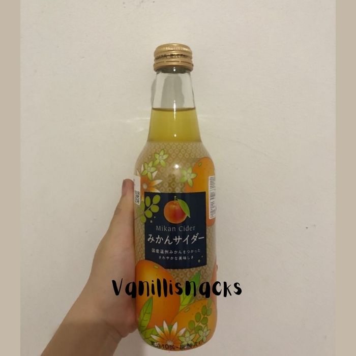 

Kawasaki Mikan (Orange) Cider Soda 340 ml - minuman impor jepang