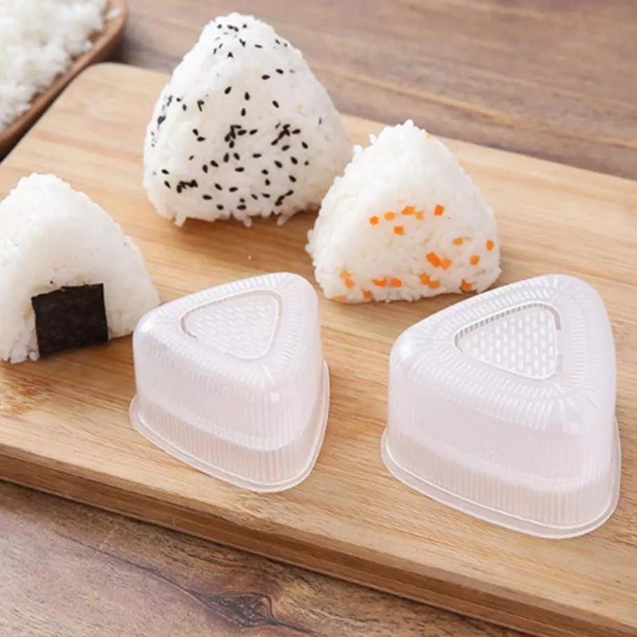 Cetakan Nasi Onigiri ala Sushi Segitiga Bento Jepang