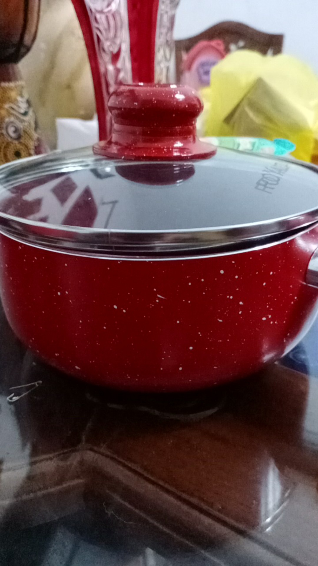 Panci Set Pengukus / Royalta Italian Granite Cookware Pan 7 Pc Paling Bagus