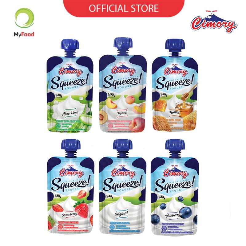 

Cimory squeeze yogurt