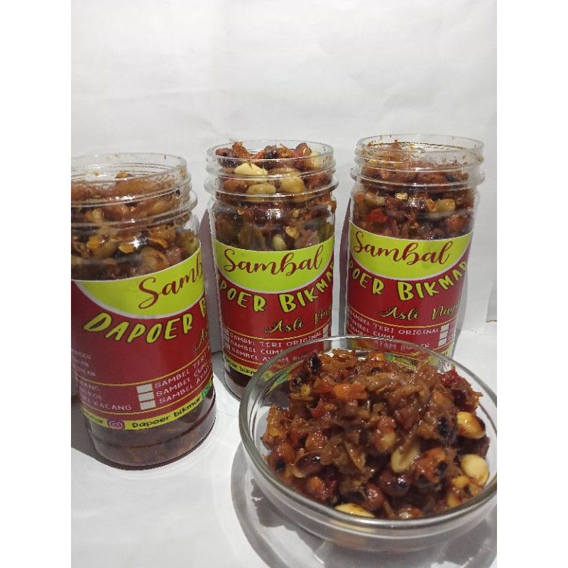 

sambel teri kacang 250gr
