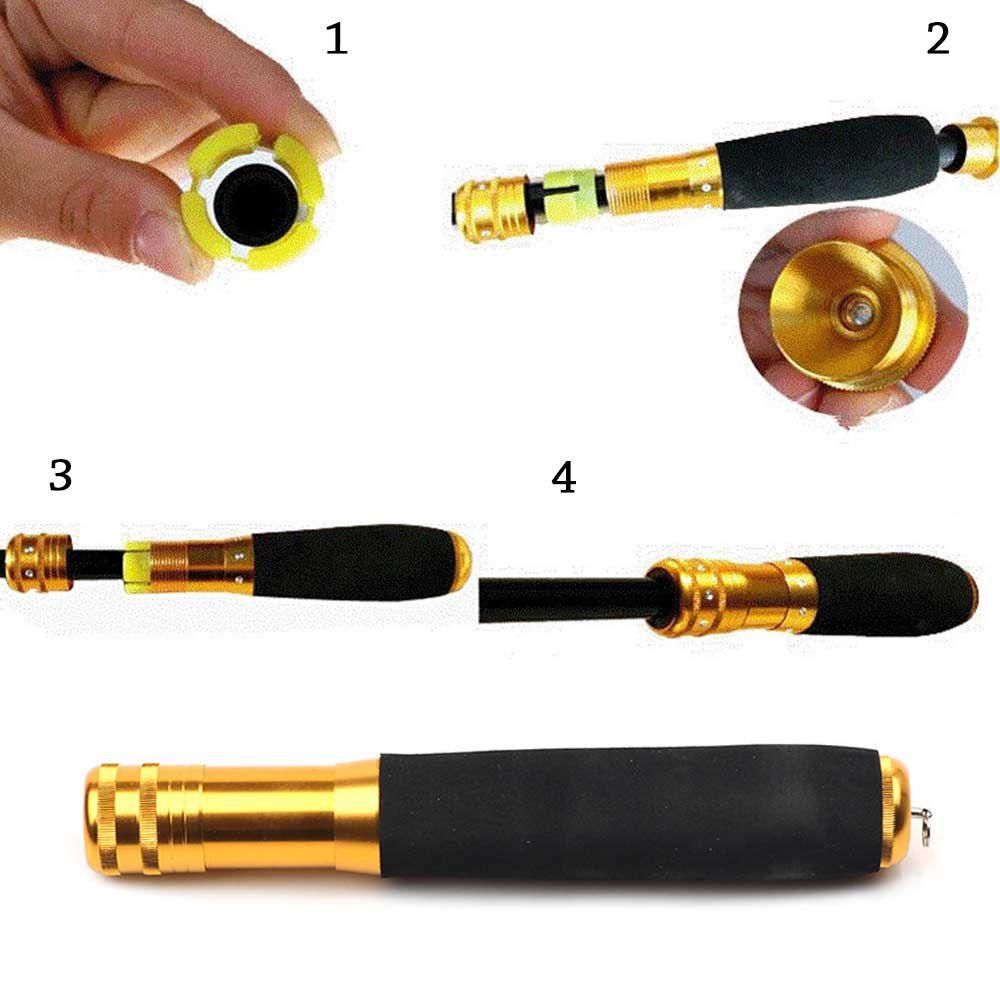 Top Fishing Rod Grip Gagang Tiang Tangan Multifungsi Ringan Replaceable