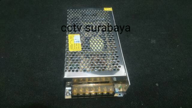 ADAPTOR POWER SUPPLY 12V 10A MODEL JARING BARANG BERKUALITAS