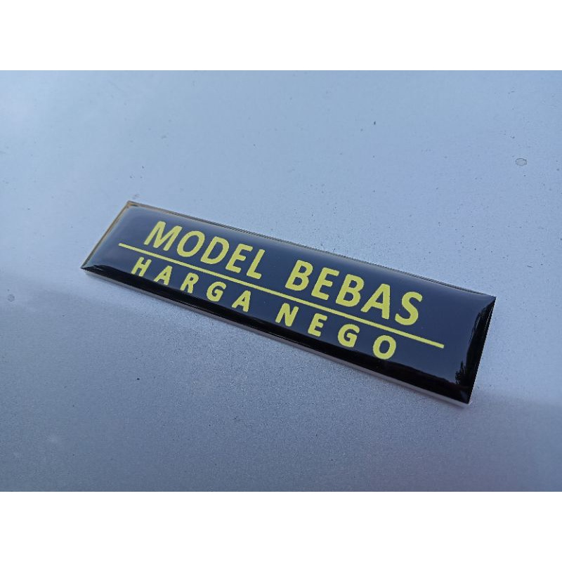 Name Tag - Papan Nama Dada  - Resin Viberglass - Jumlah Banyak Harga Nego - Peniti