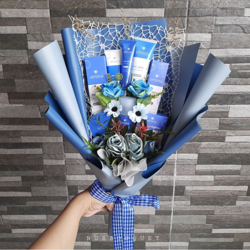 Bouquet Skincare / Bouquet Emina Ms. Pimple Acne Solution / Buket Emina / Buket Kosmetik