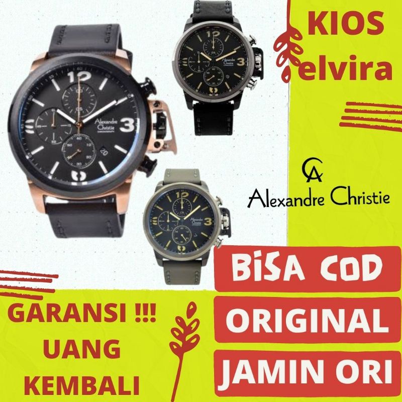 JAM TANGAN PRIA ORIGINAL ALEXANDER CHRISTIE CRISTIE ALEXANDRE CHRISTIE CRISTIE PRIA ORIGINAL AC6280