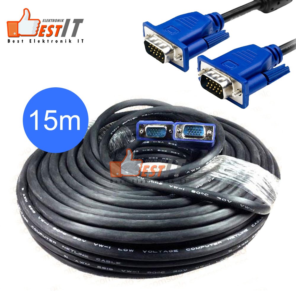 Kabel VGA 15 meter