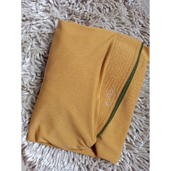 063 SYAR'I LIST ORI AREY HIJAB | JILBAB INSTAN KERUDUNG ORIGINAL-Kunyit
