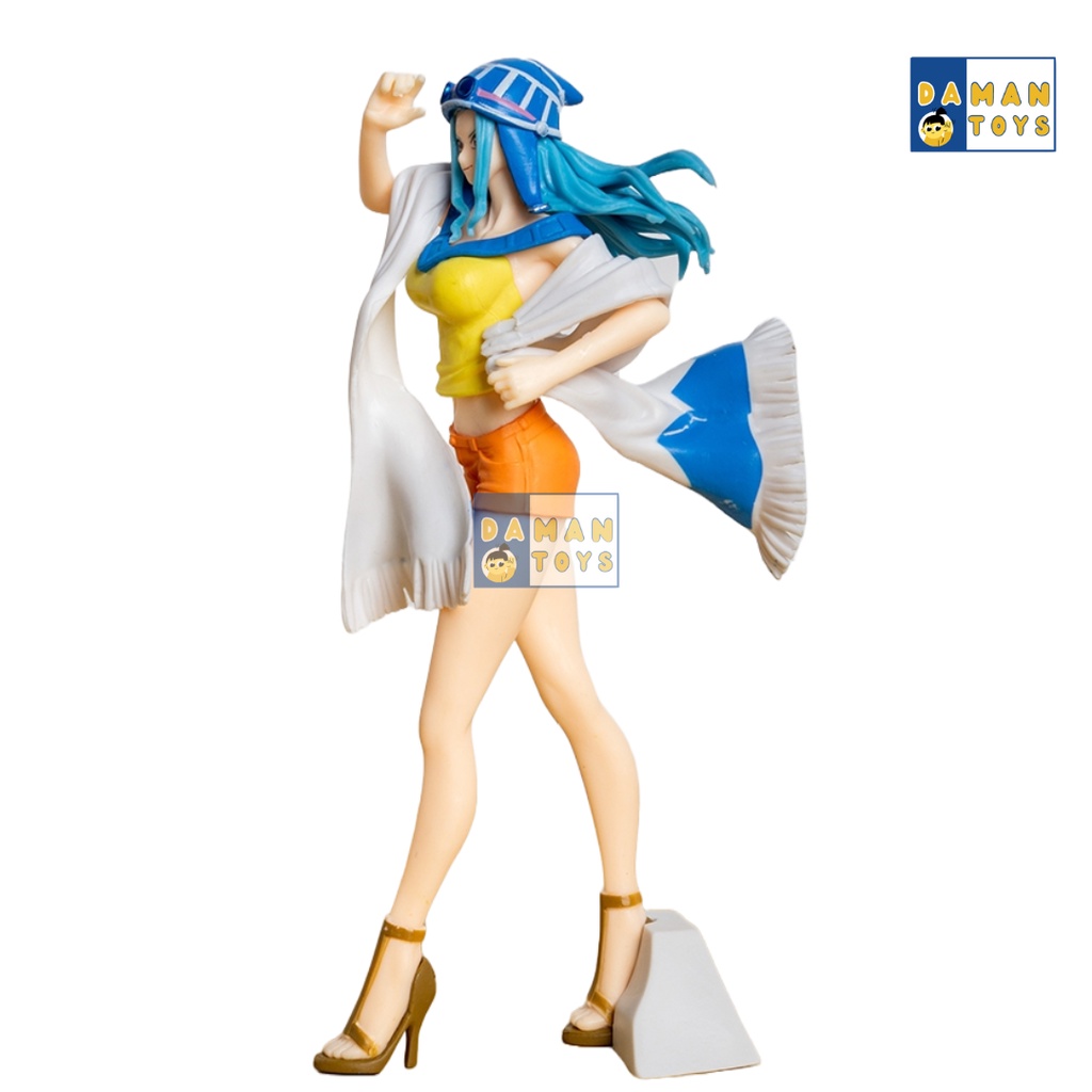 Figure One Piece Grandline Journey Nefertari Vivi Nami Boa Hancock Anime Pajangan Koleksi Patung Cewek Anime