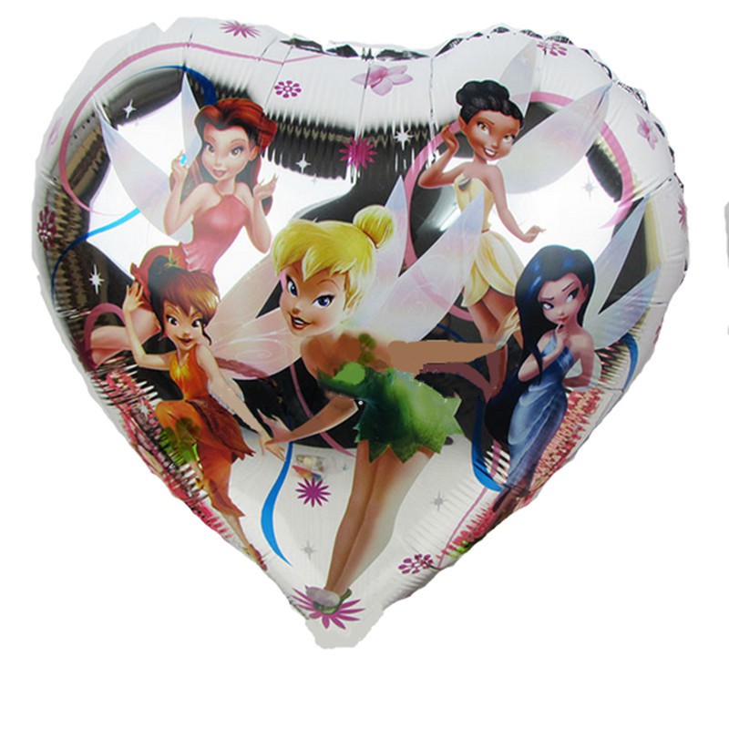 Balon Foil Love Tinkerbell