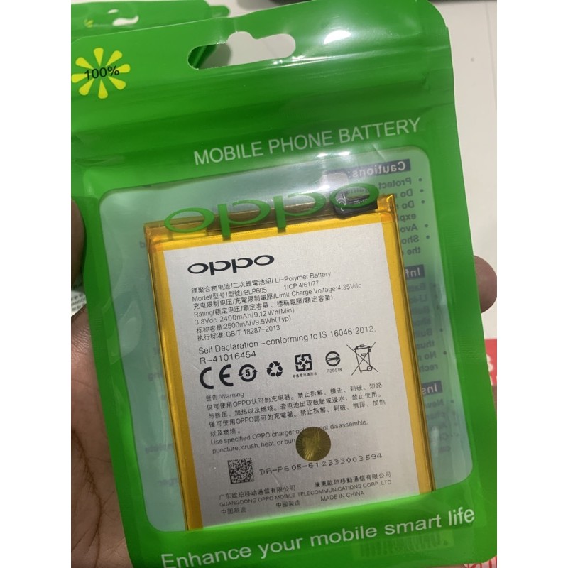 Battery batterai baterai OPPO F1 F1F BLP 605 ORIGINAL