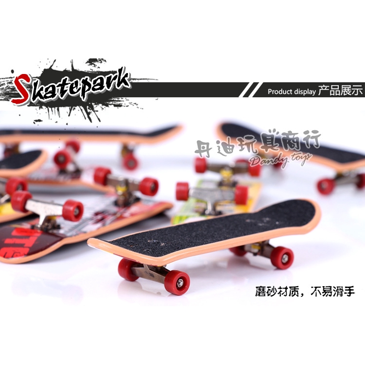 Mainan skateboard Jari Mini Profesional Bahan Alloy