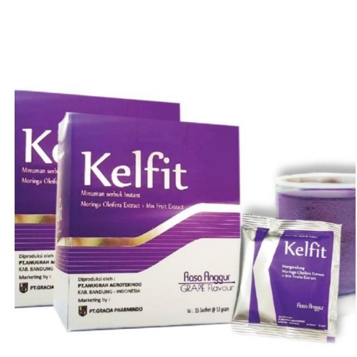 

KELFIT MINUMAN SERBUK INSTANT MORINGA OLEIFERA EXTRACT + MIX FRUIT EXTRACT