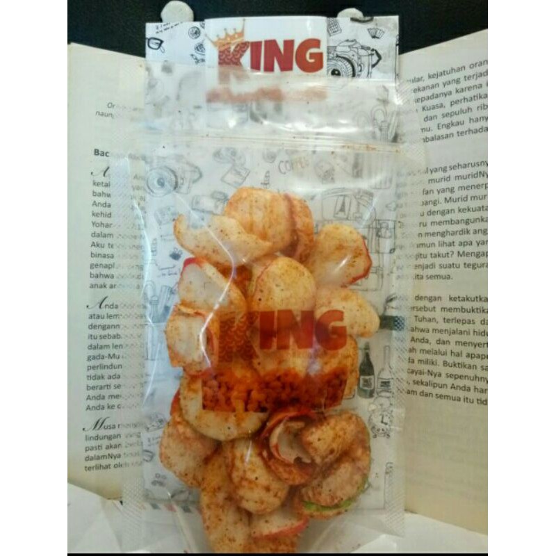 

CEMILAN KERUPUK SPICY 50gr SATUAN / GROSIR - GOLDENKINGS