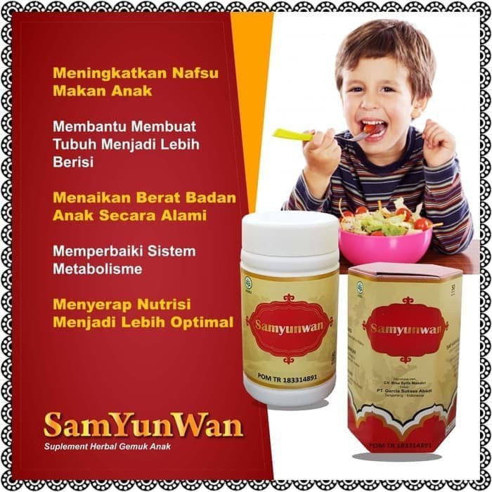 SAMYUWAN OBAT PENGGEMUK BADAN BPOM - OBAT PENGGEMUK BADAN SAMYUWAN BPOM