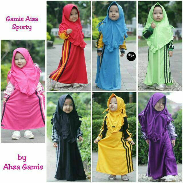 GAMIS ANAK AIZA SPORTY UKURAN XXL